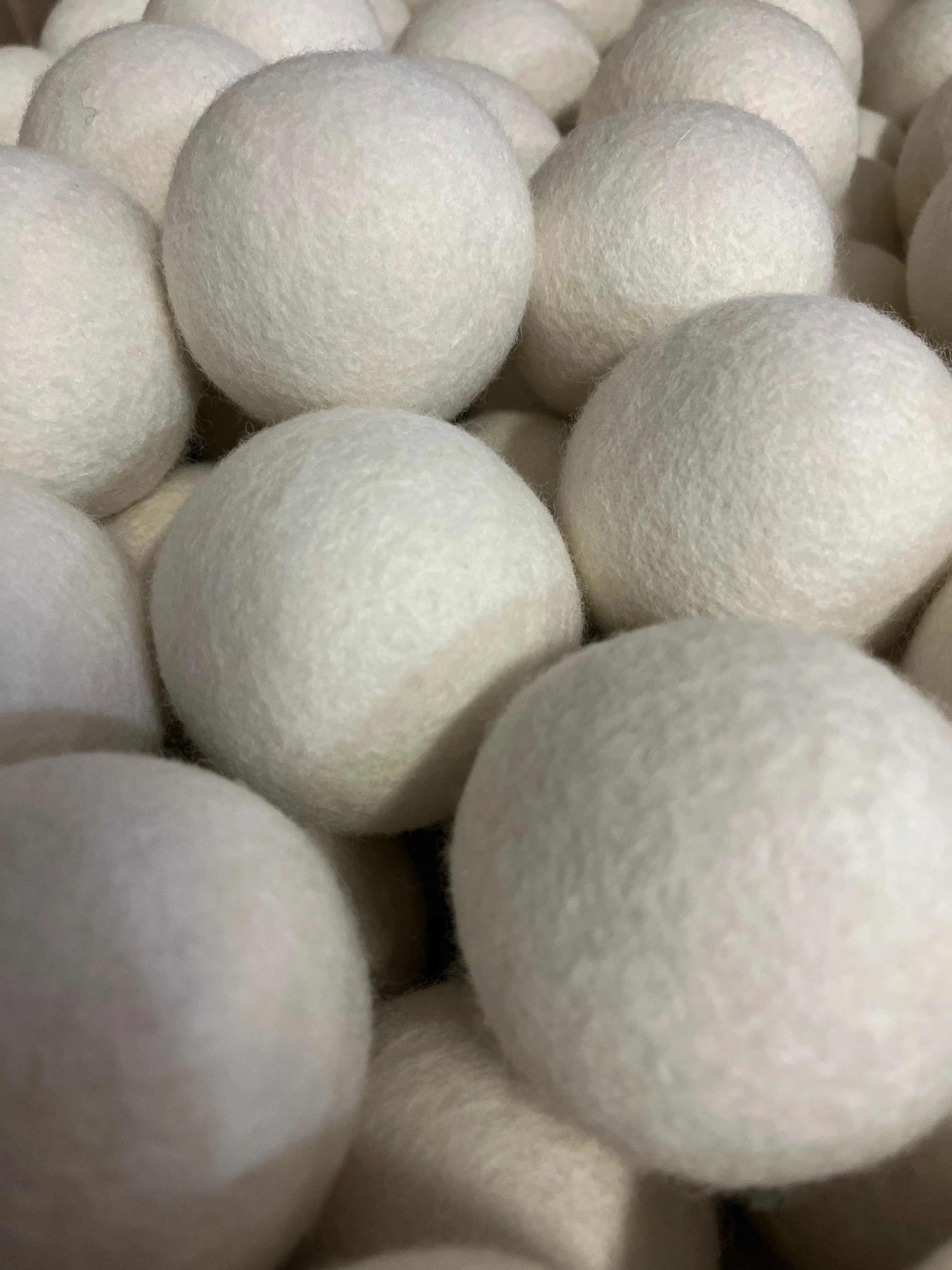 250 All Wool Dryer Balls (White)