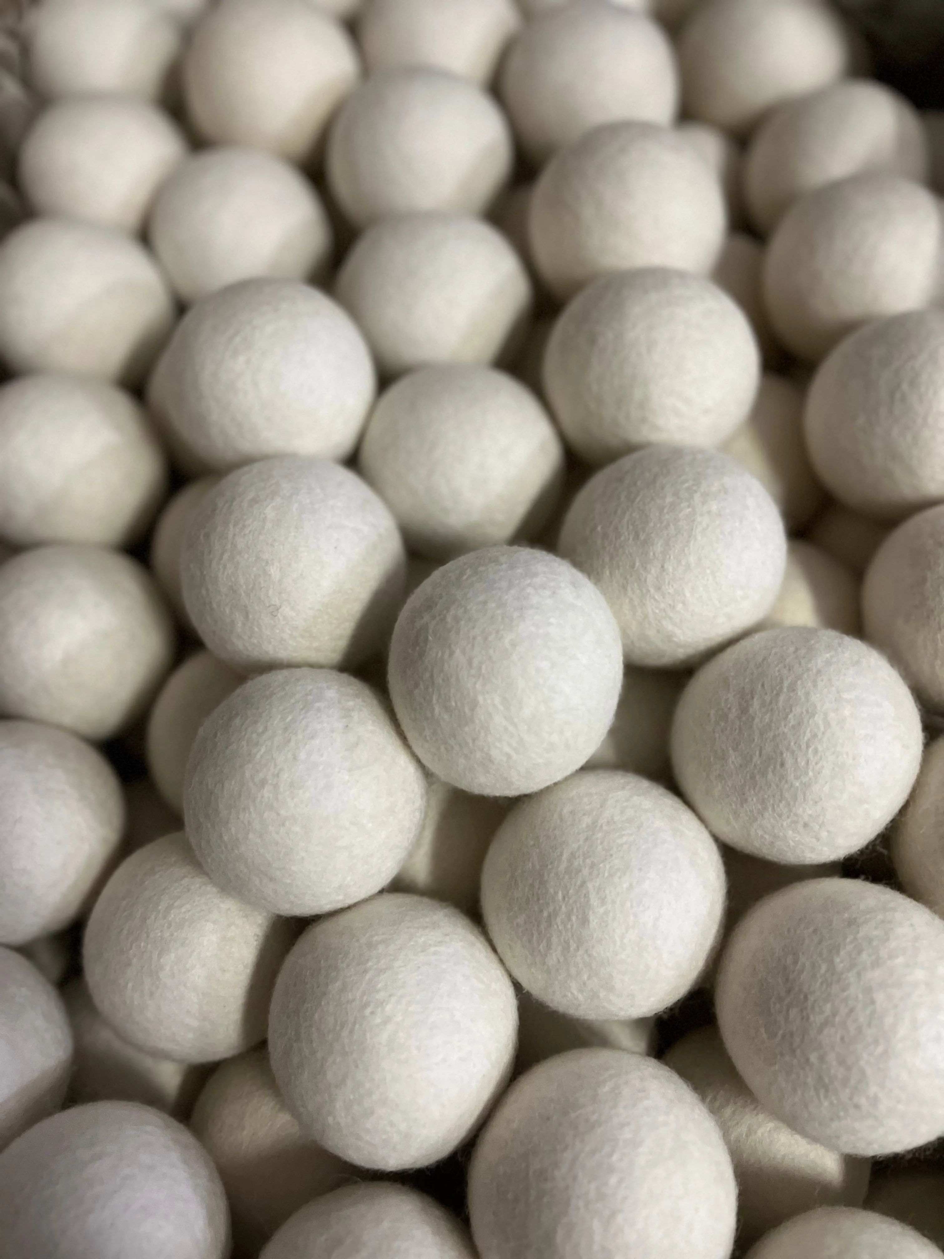 250 All Wool Dryer Balls (White)