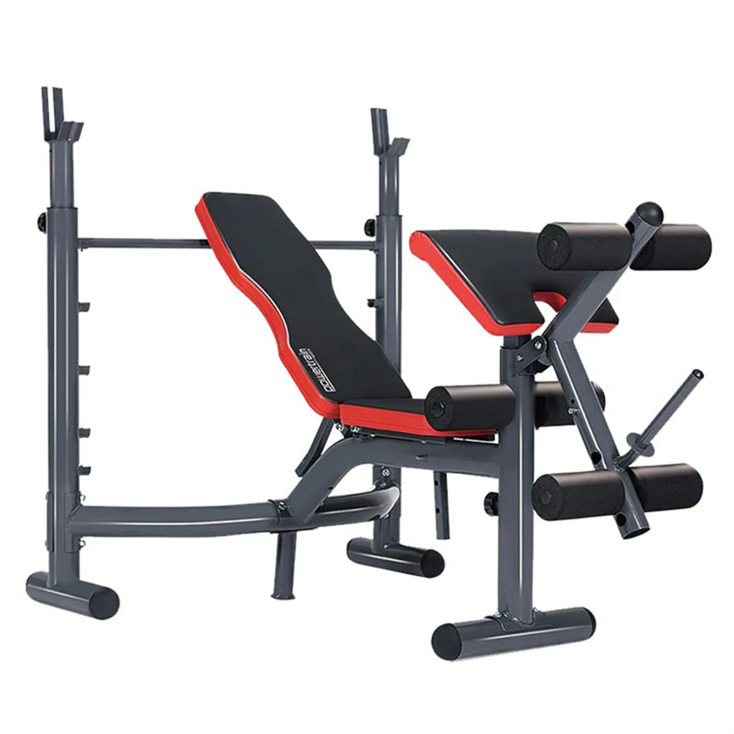 Adjustable Multi-Level Weight Bench Press, Curl Station