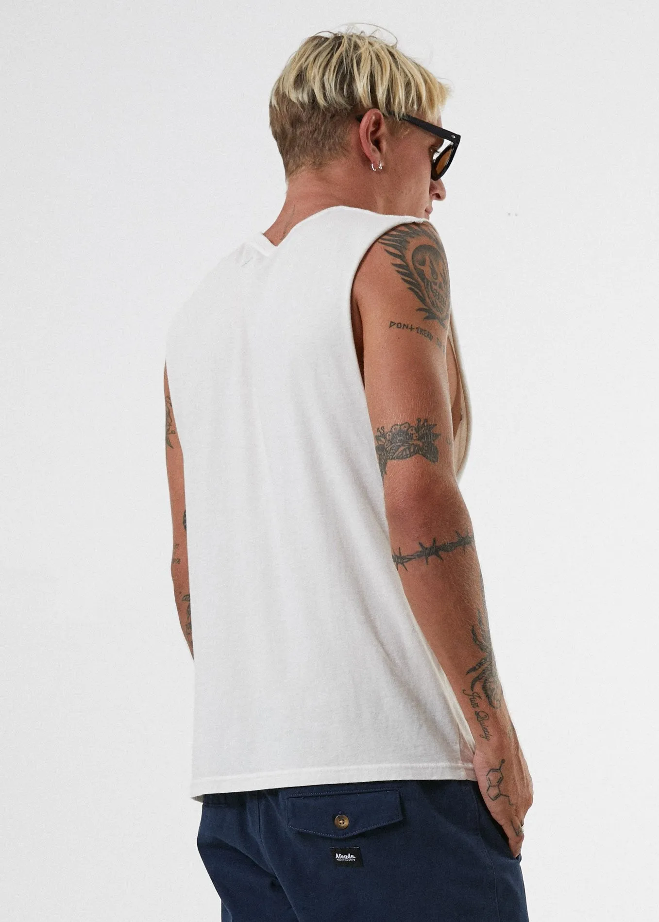 Afends Mens Holidaze - Bandcut Tee