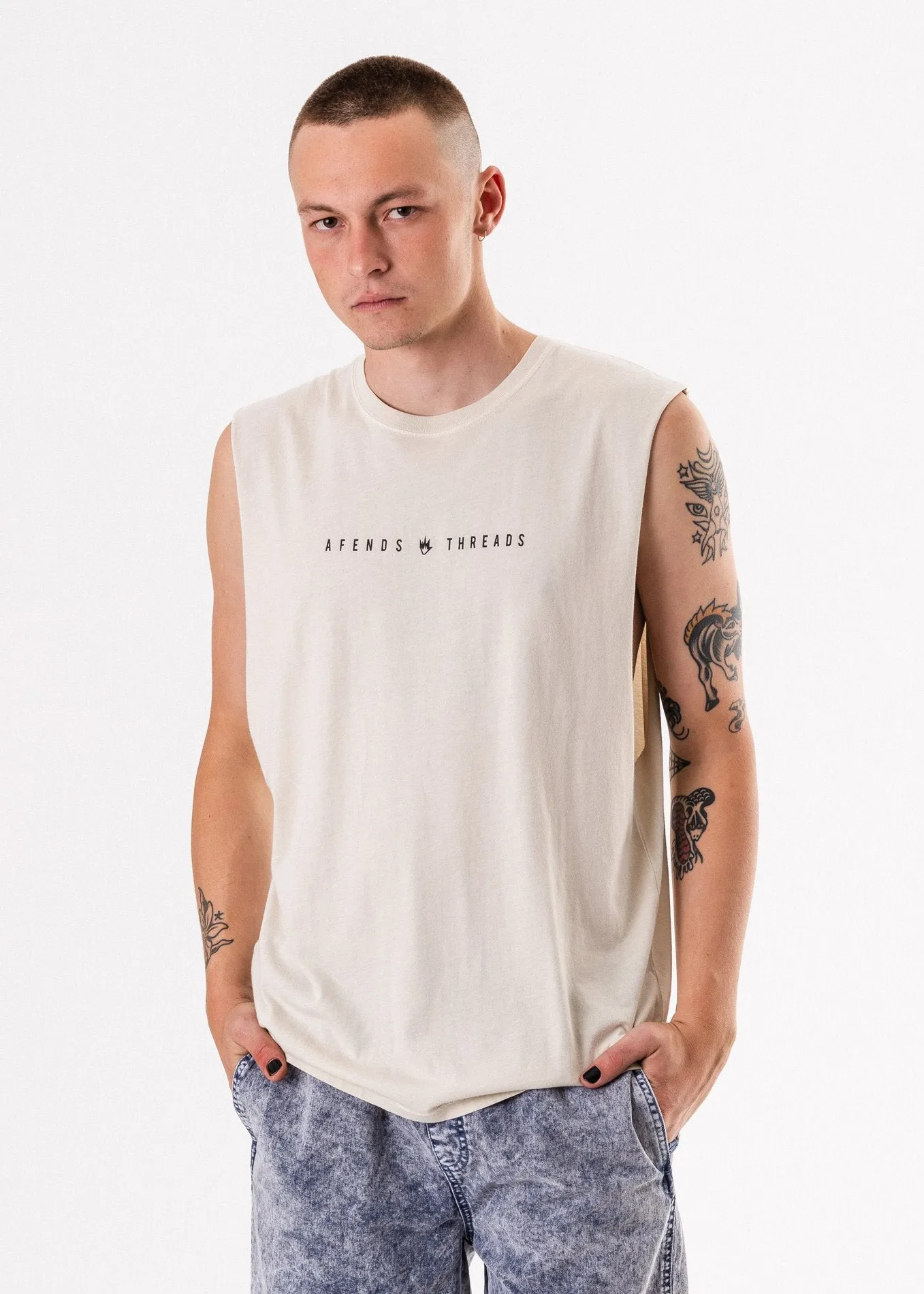 Afends Mens Since 2006 - Bandcut Tee