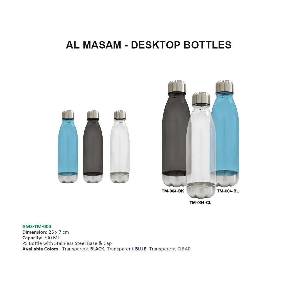 AMS-TM-004 - Water bottle with Aluminium base and Cap