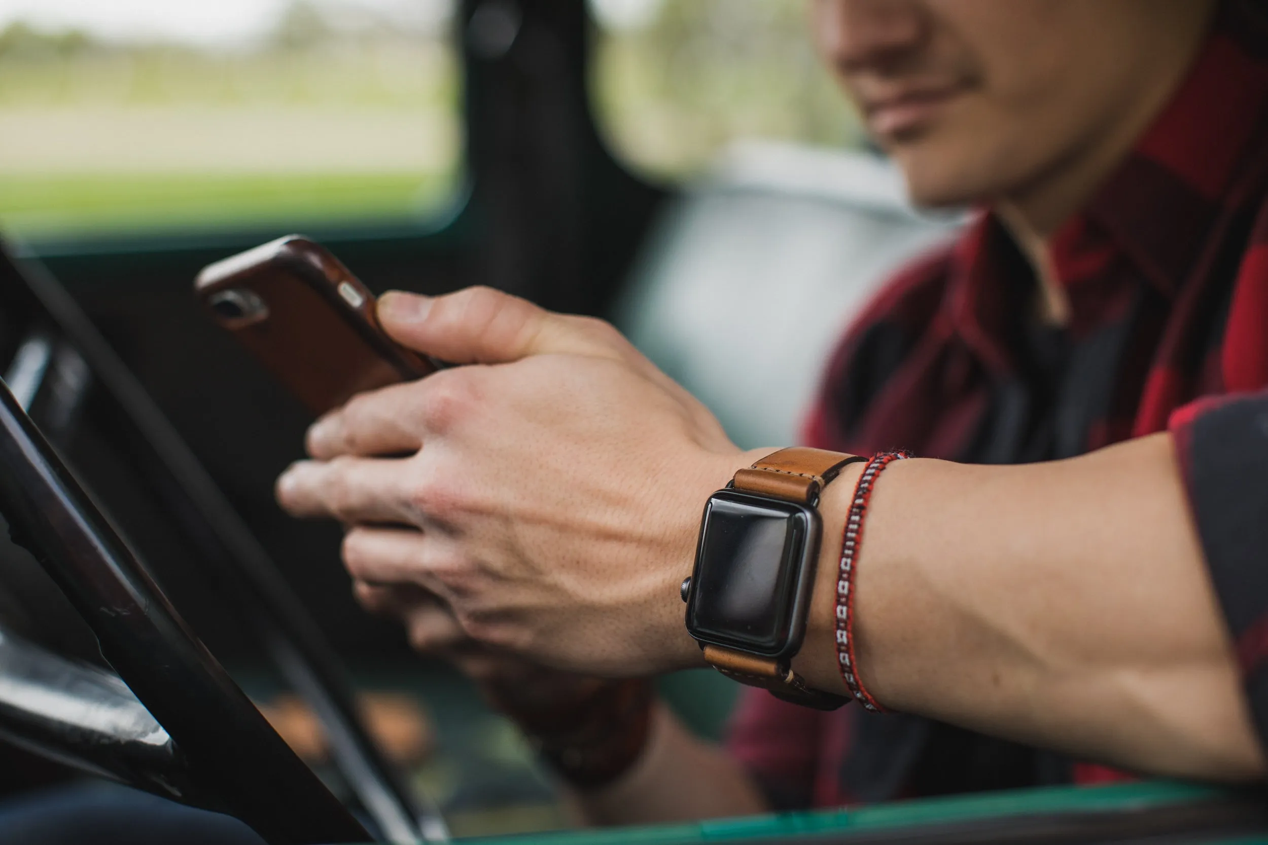 Apple Watch Strap // Chocolate Cordovan