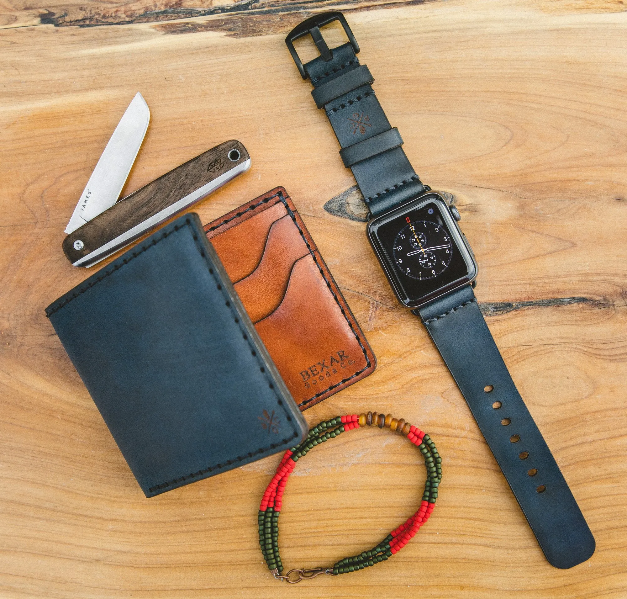 Apple Watch Strap // Indigo Blue Cordovan