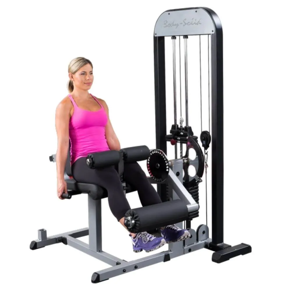 Body-Solid Pro Select Leg Extension Leg Curl Station GCEC-STK