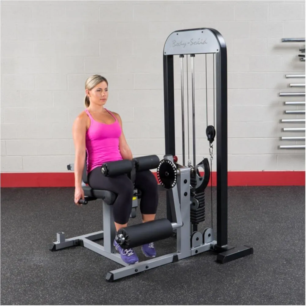 Body-Solid Pro Select Leg Extension Leg Curl Station GCEC-STK