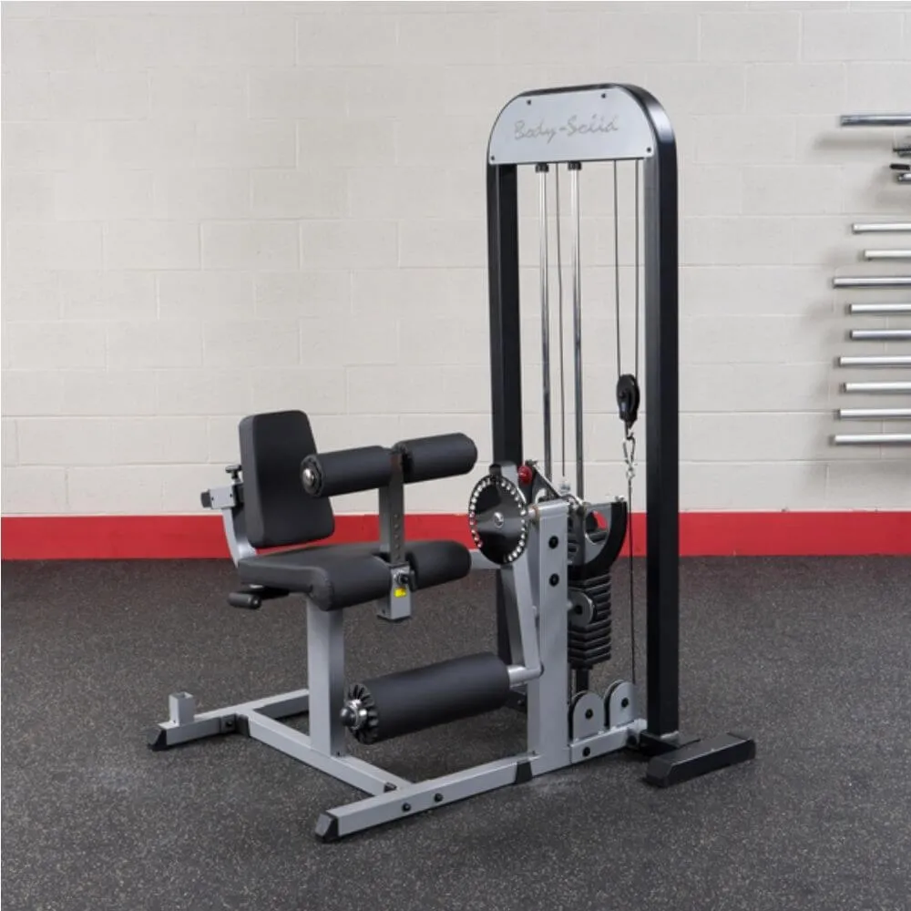 Body-Solid Pro Select Leg Extension Leg Curl Station GCEC-STK