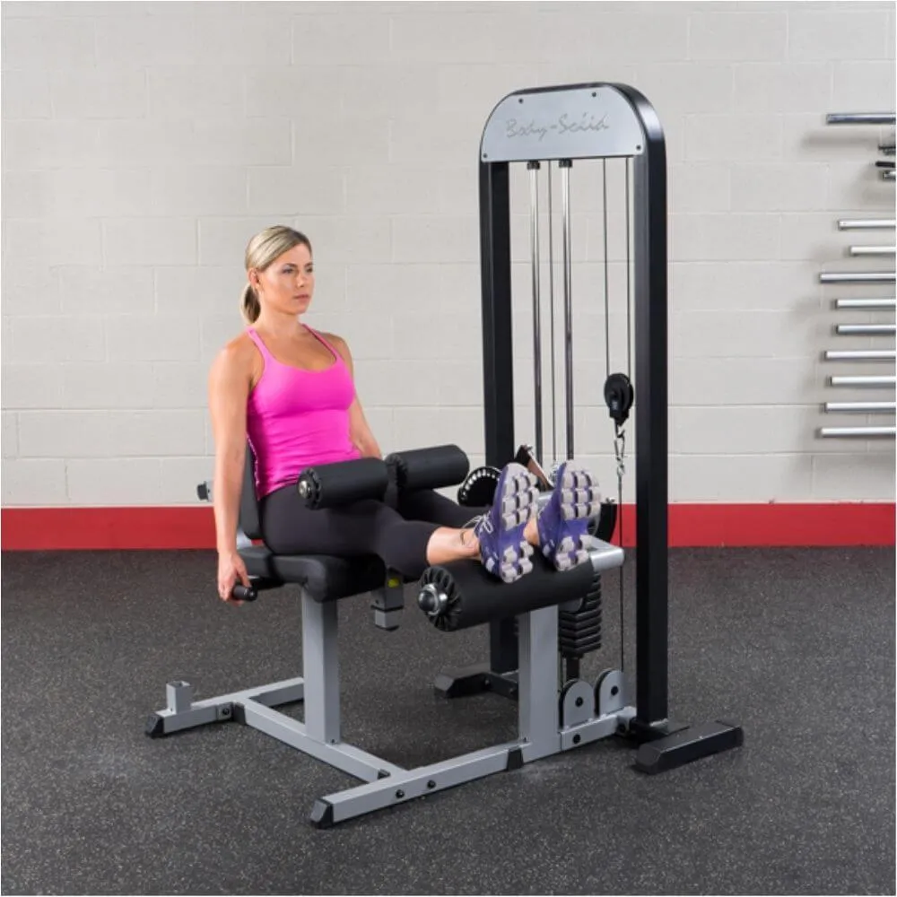 Body-Solid Pro Select Leg Extension Leg Curl Station GCEC-STK