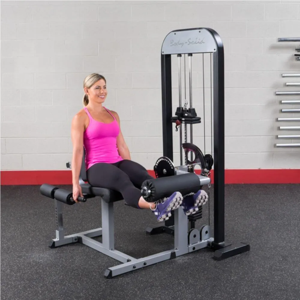 Body-Solid Pro Select Leg Extension Leg Curl Station GCEC-STK