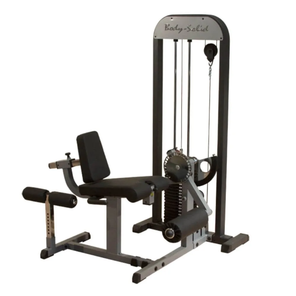 Body-Solid Pro Select Leg Extension Leg Curl Station GCEC-STK