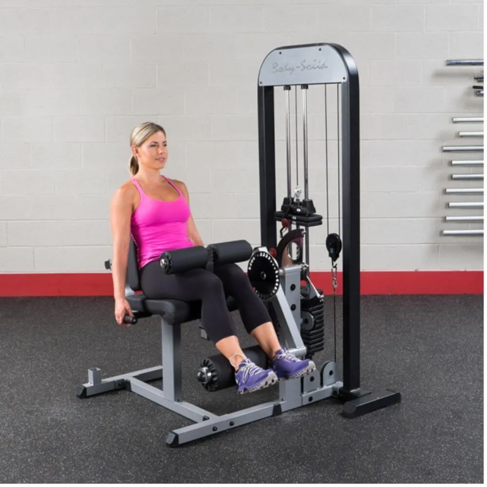 Body-Solid Pro Select Leg Extension Leg Curl Station GCEC-STK