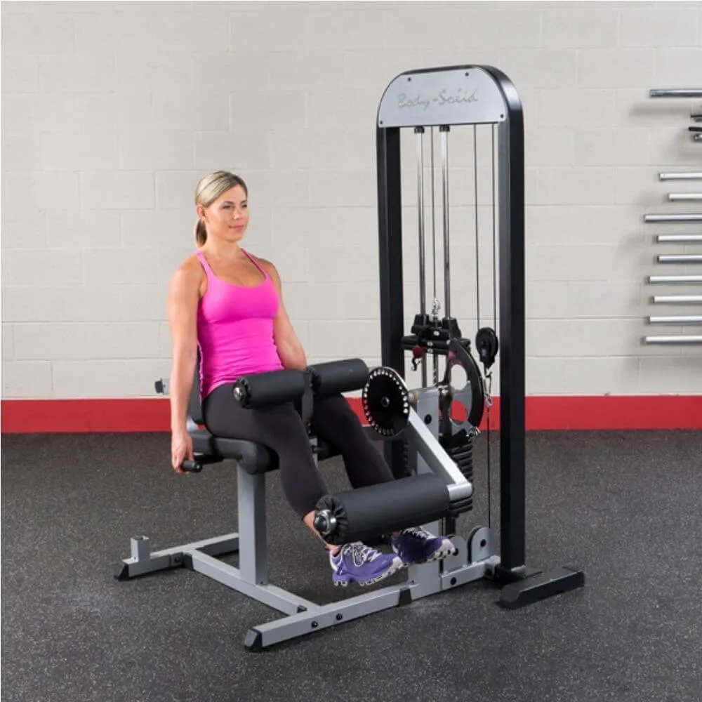 Body-Solid Pro Select Leg Extension Leg Curl Station GCEC-STK