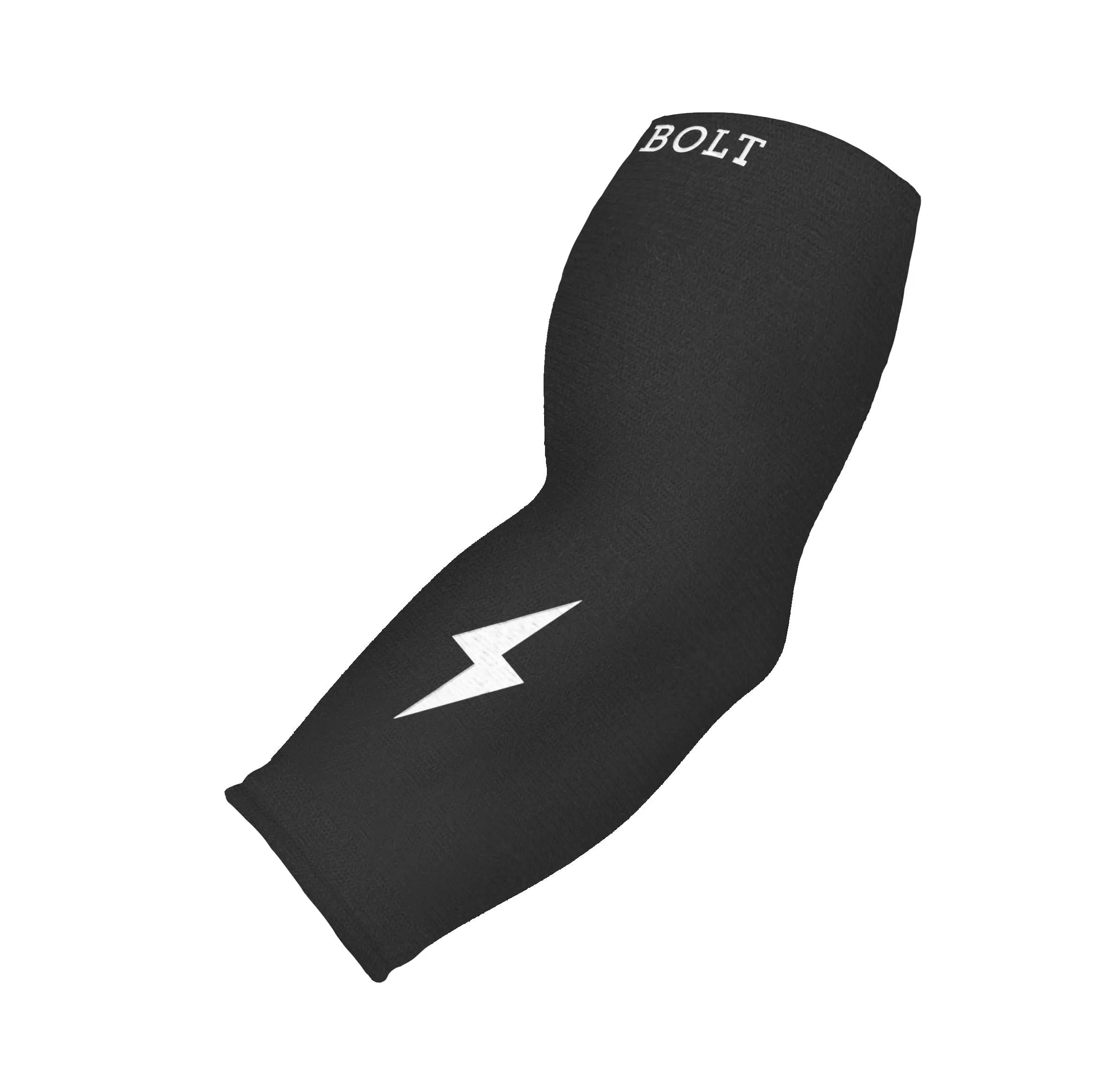 BRUCE BOLT Graduated Compression Premium 3/4 Arm Sleeve - BLACK