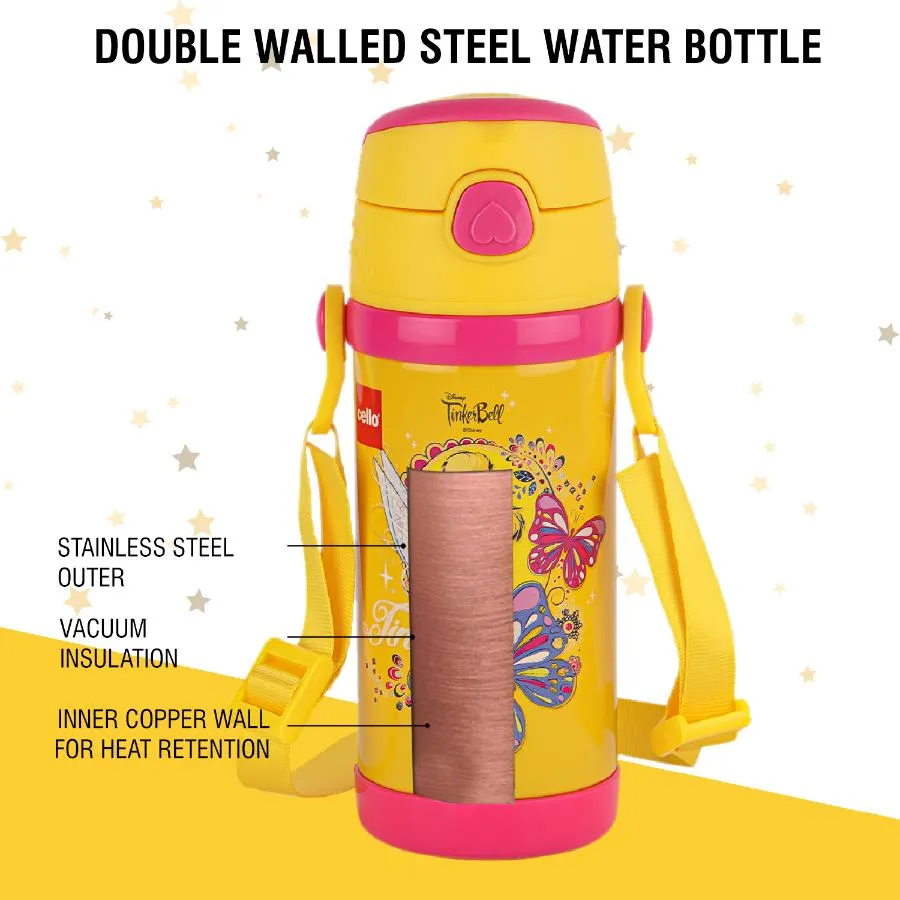 Champ 400 Hot & Cold Stainless Steel Kids Water Bottle, 400ml