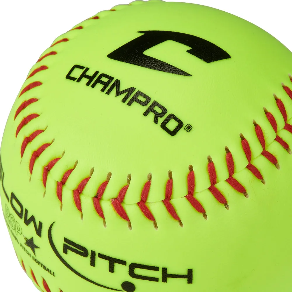 Champro 11" Slowpitch Practice Softball - Dozen