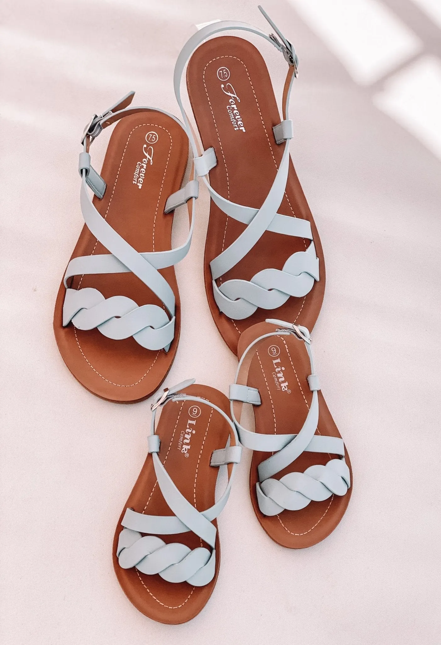 Cielito Mommy and Me Comfort Ankle Matching Sandals