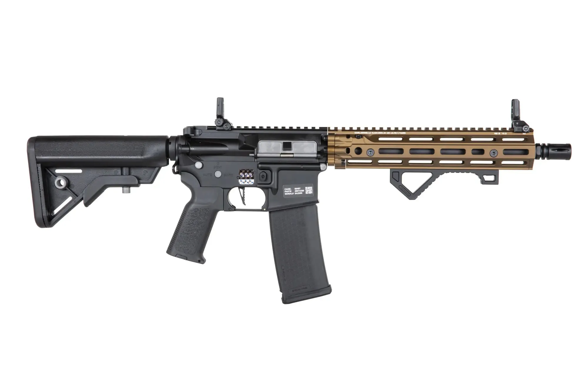 Daniel Defense SA RISIII 10.5'' EDGE ETU airsoft rifle - Bronze