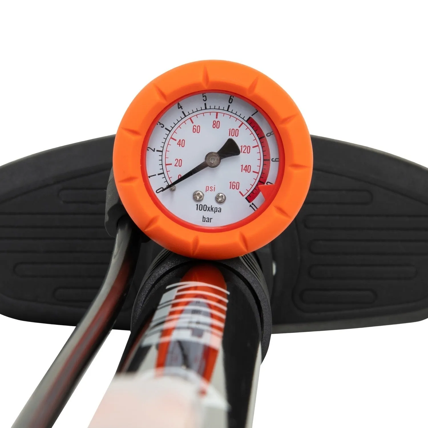 Entity FP15 High Volume Bicycle Floor Pump with Gauge