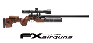 FX KING .22  RIGHT HAND  600MM  GRS BROWN