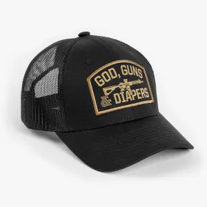 God, Guns and Diapers Low Pro Hat