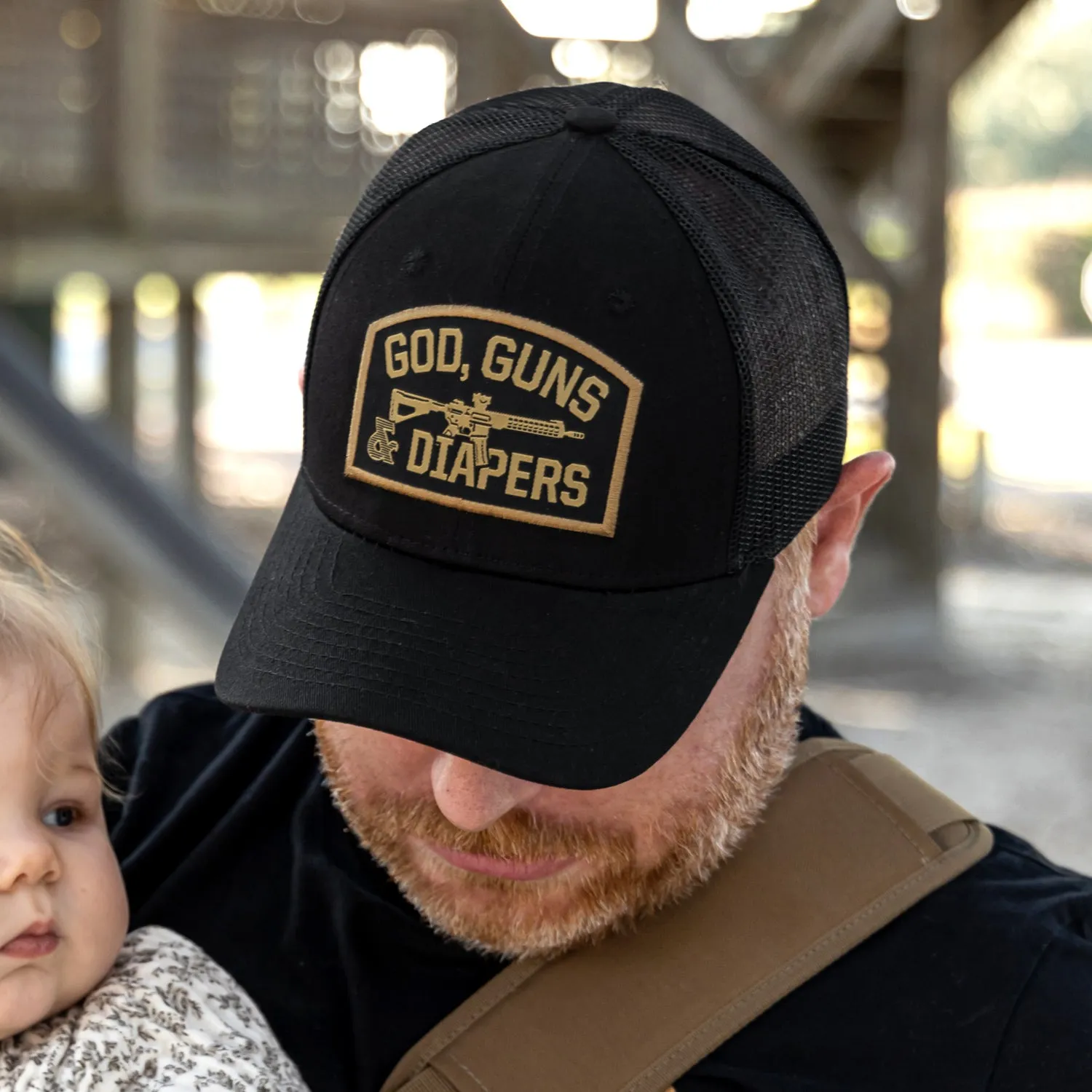 God, Guns and Diapers Low Pro Hat