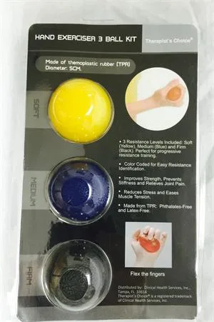 Hand Exercise 3 Ball Kit