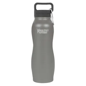 Healthy Human Curve Water Bottle - Slate Grey 21oz (620ml)