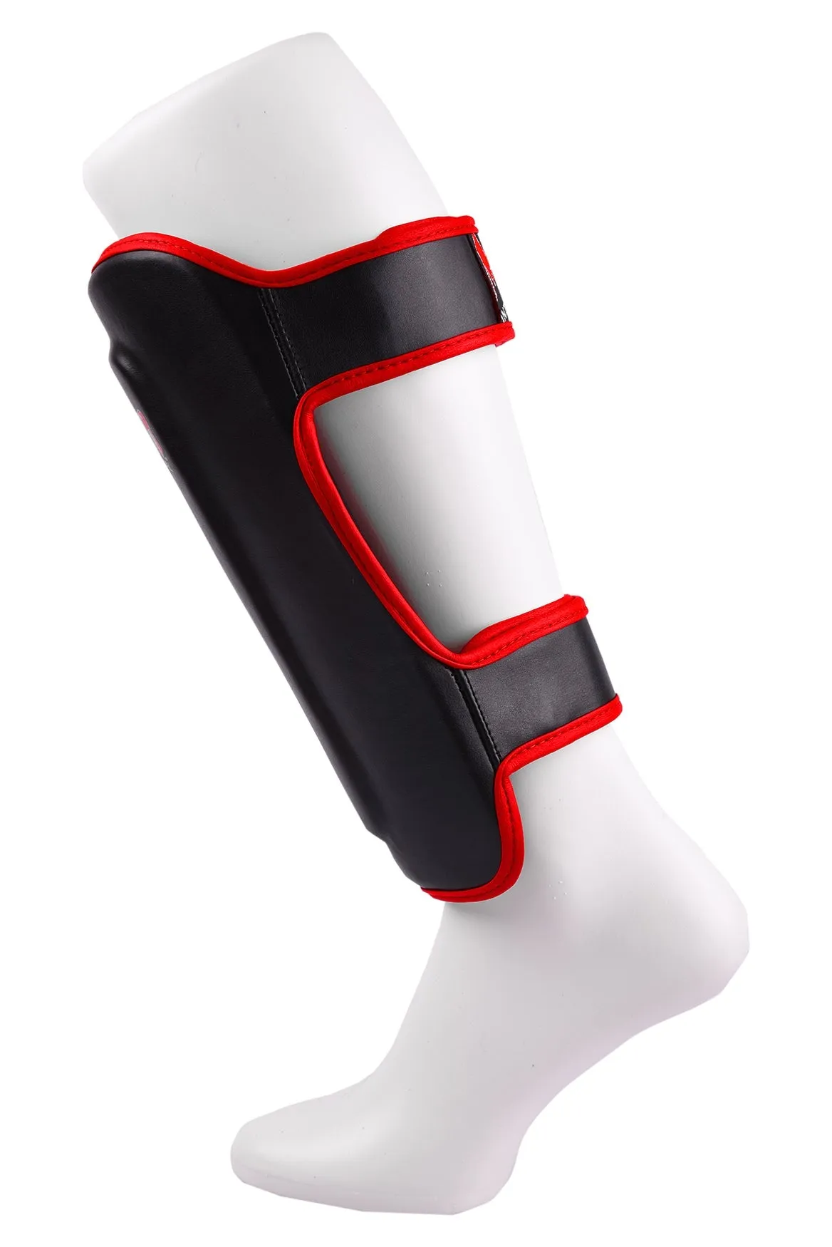 MAR-190B | Black Shin Guards w/ Foam Padding