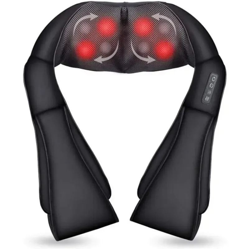 Neck and Shoulder Massager w/Heat-Neck Massager