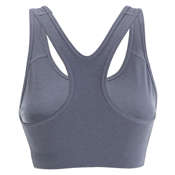 Nike Women's Pro Classic Swoosh Sports Bra (Heather Grey)