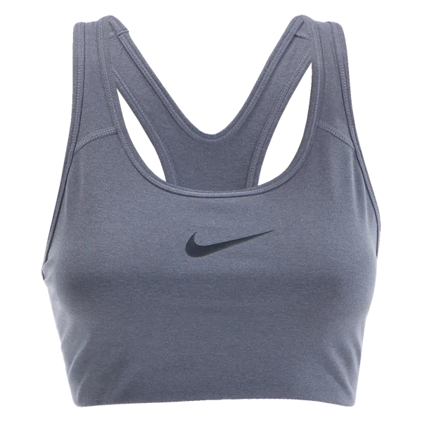 Nike Women's Pro Classic Swoosh Sports Bra (Heather Grey)