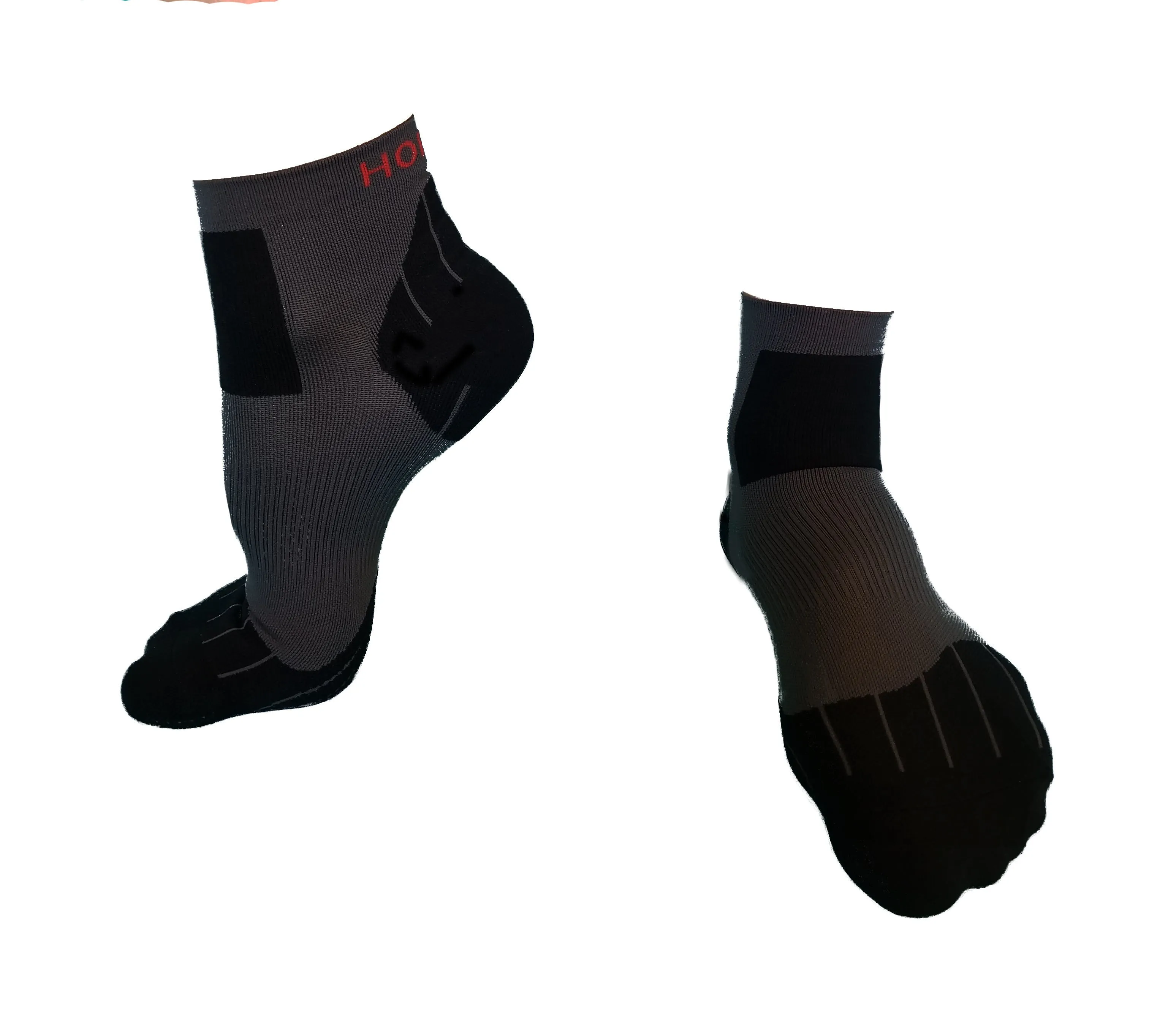 OCR and Trail Running Socks - Ankle-Length, 2 Pair Multi-Pack