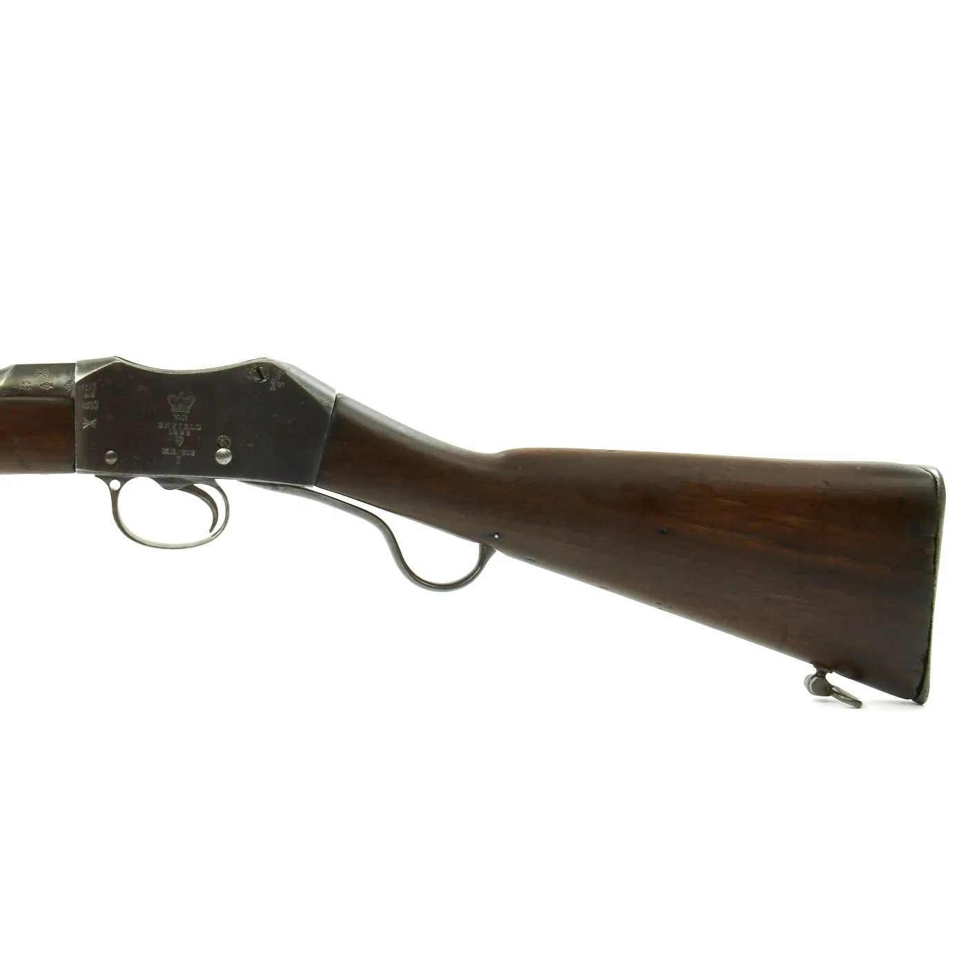 Original British Martini-Enfield .303 Rifle by RSAF Enfield with Bayonet - Dated 1881 converted 1895