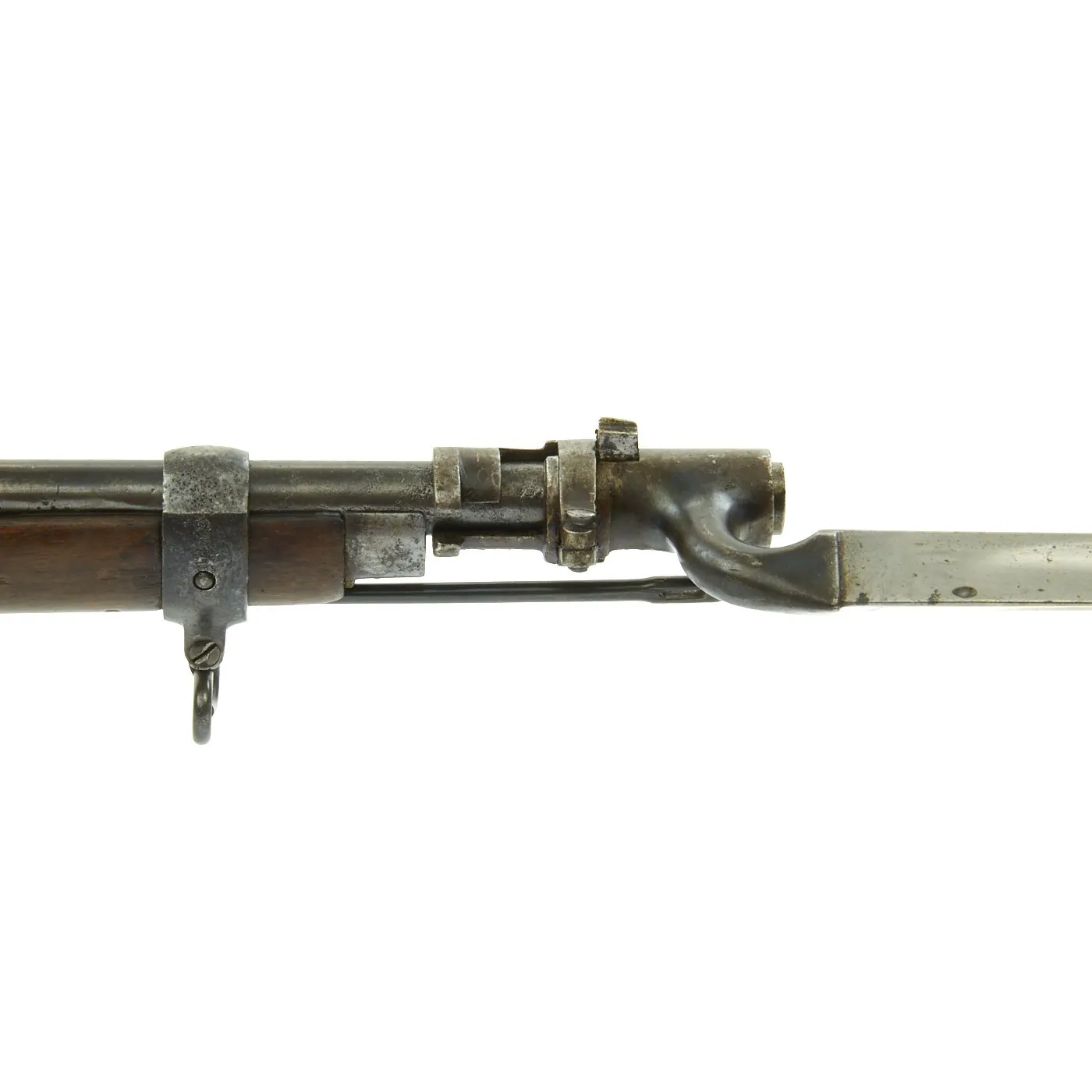 Original British Martini-Enfield .303 Rifle by RSAF Enfield with Bayonet - Dated 1881 converted 1895