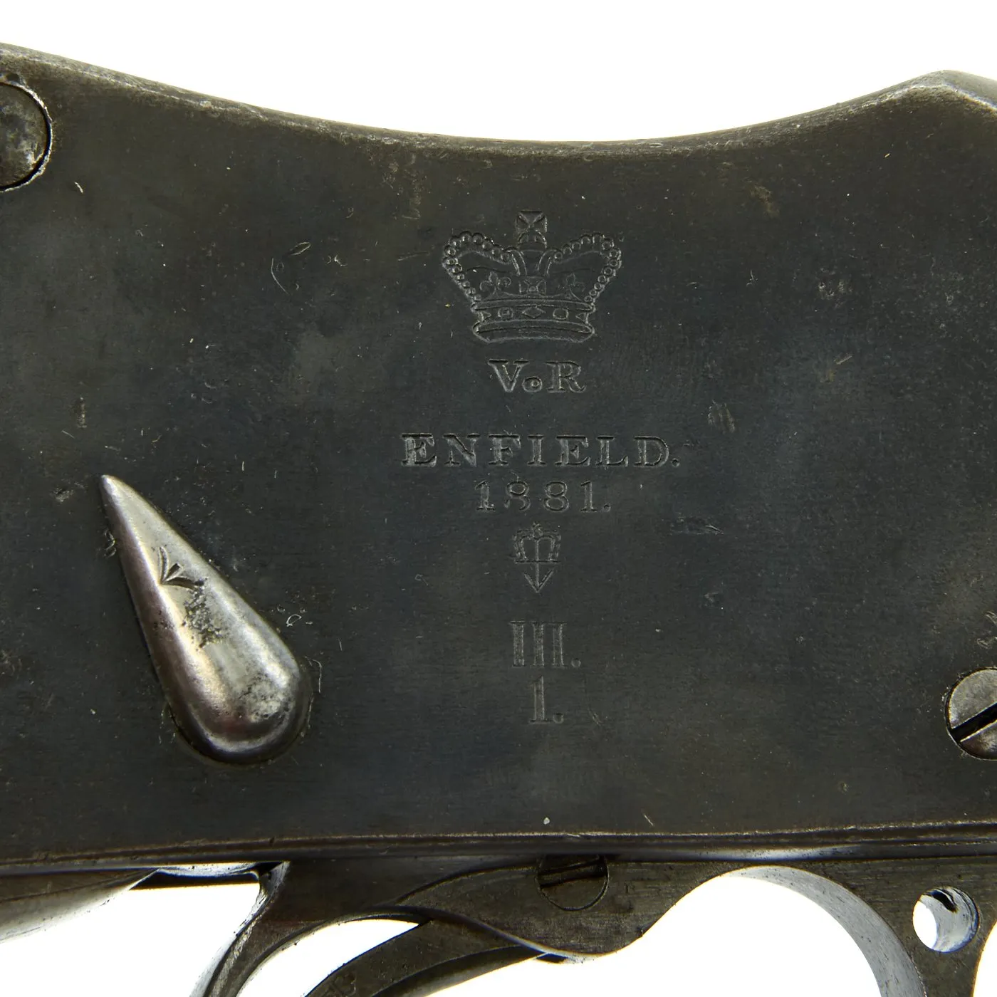 Original British Martini-Enfield .303 Rifle by RSAF Enfield with Bayonet - Dated 1881 converted 1895