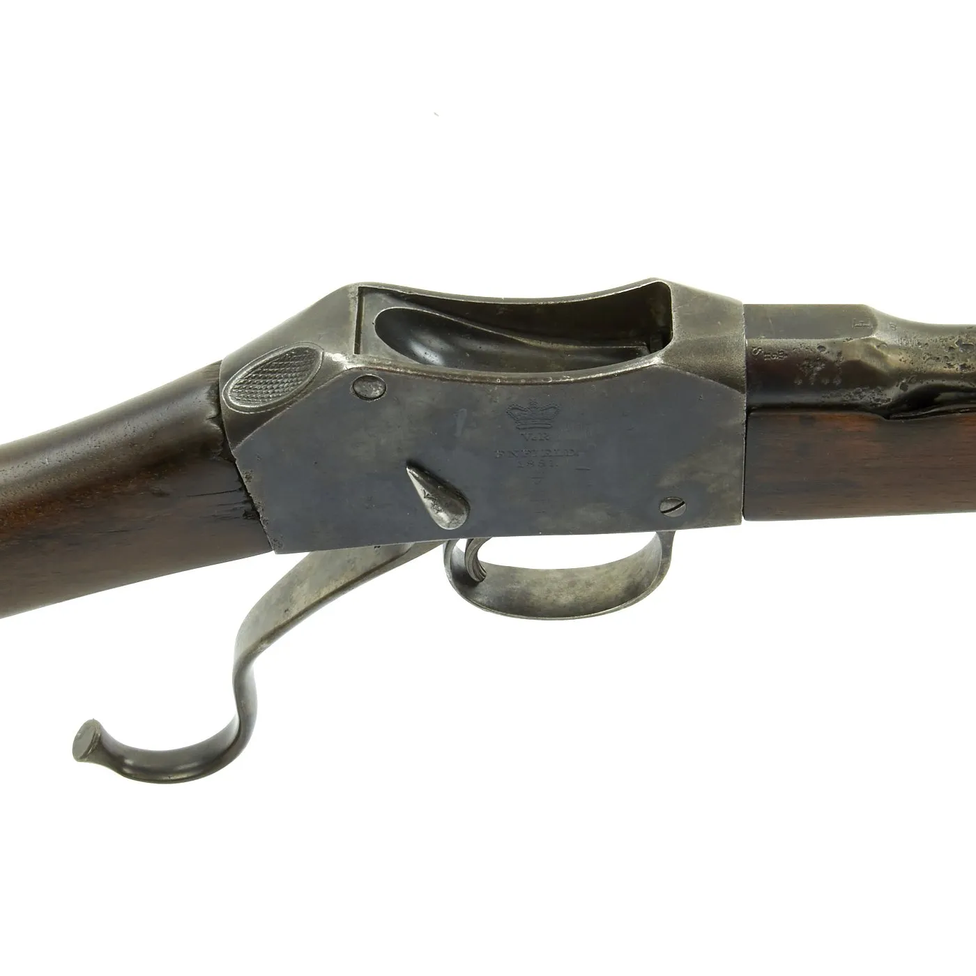 Original British Martini-Enfield .303 Rifle by RSAF Enfield with Bayonet - Dated 1881 converted 1895