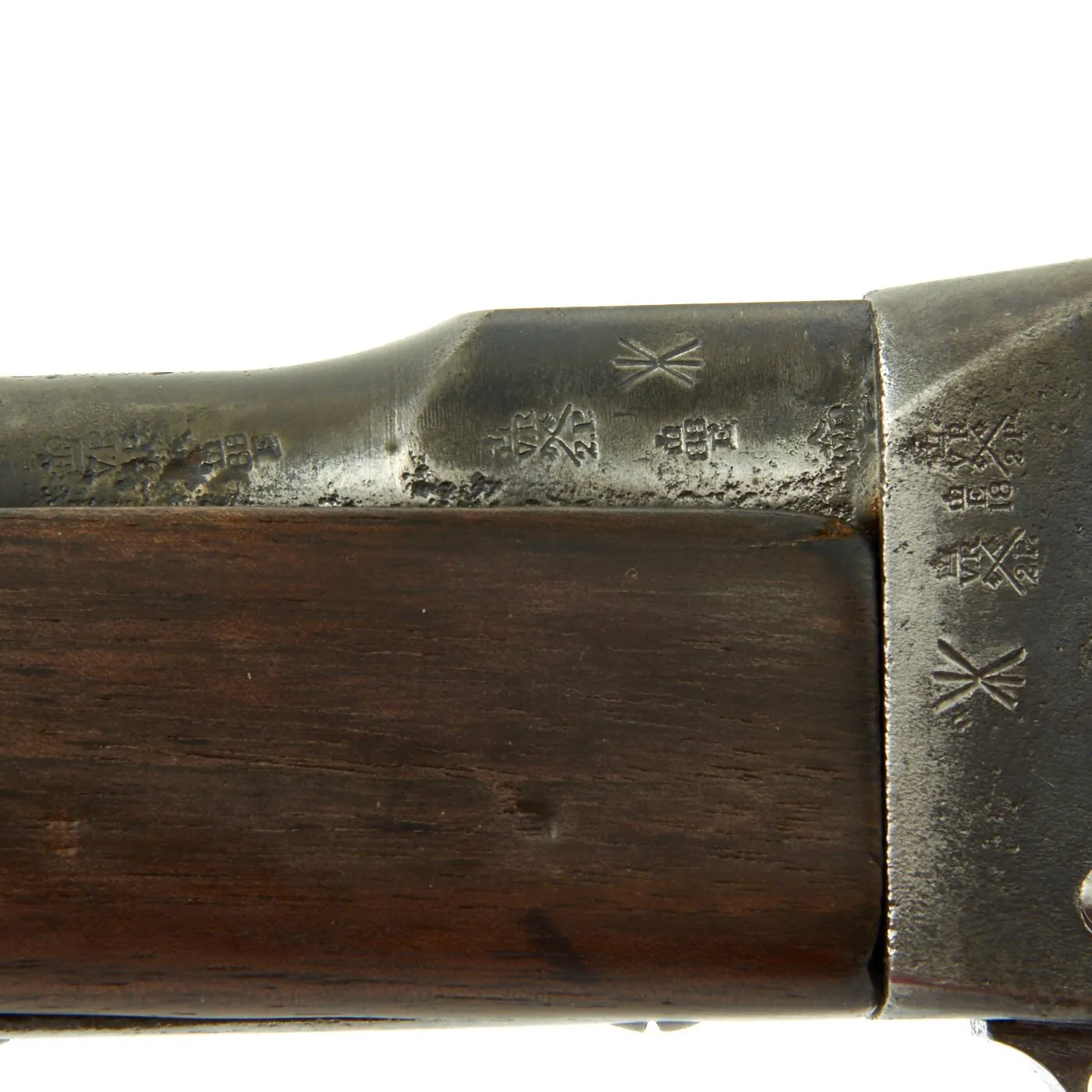 Original British Martini-Enfield .303 Rifle by RSAF Enfield with Bayonet - Dated 1881 converted 1895