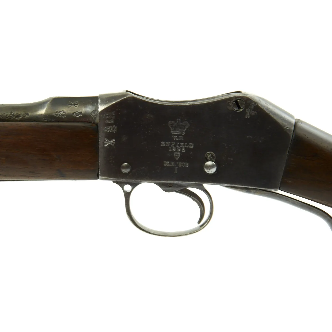 Original British Martini-Enfield .303 Rifle by RSAF Enfield with Bayonet - Dated 1881 converted 1895