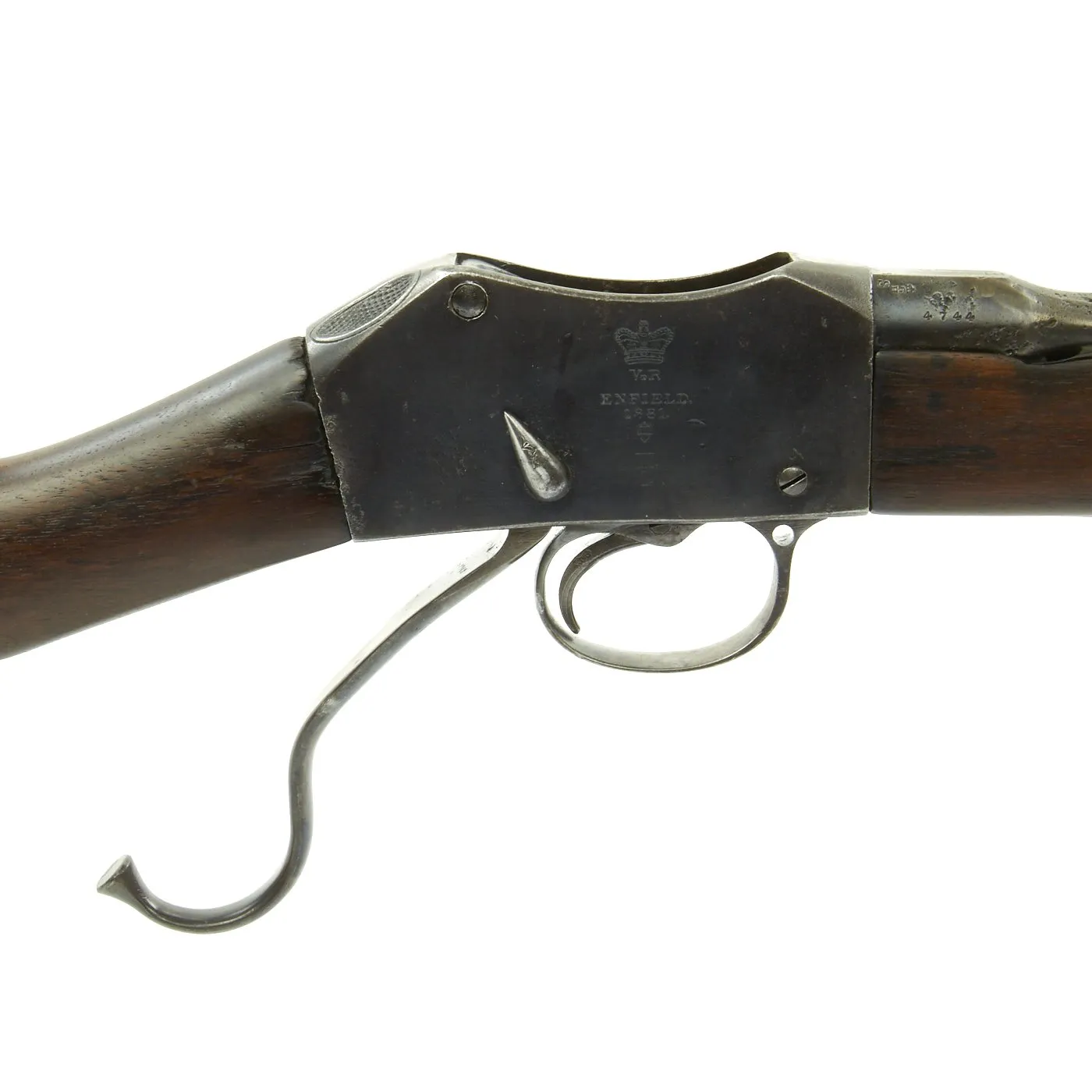 Original British Martini-Enfield .303 Rifle by RSAF Enfield with Bayonet - Dated 1881 converted 1895