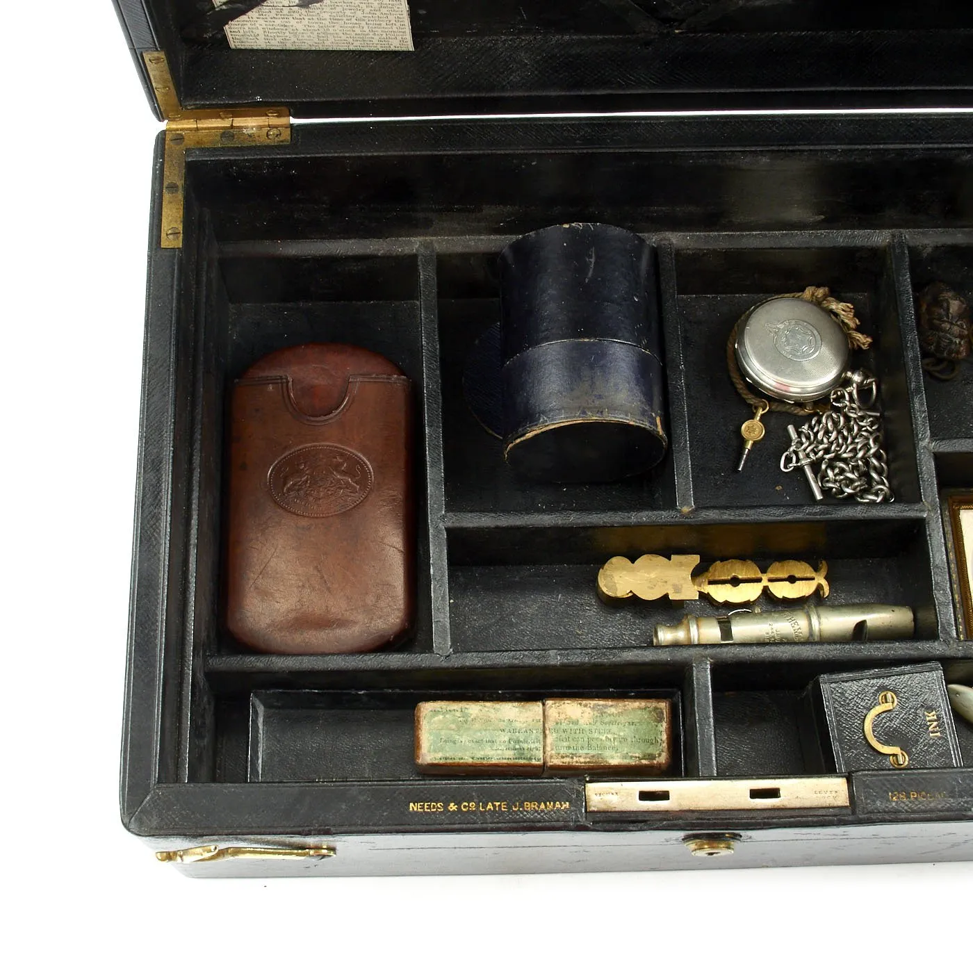 Original British Police Officer's Cased Revolver Set from Det. Sgt. William Thick - Jack the Ripper Investigator