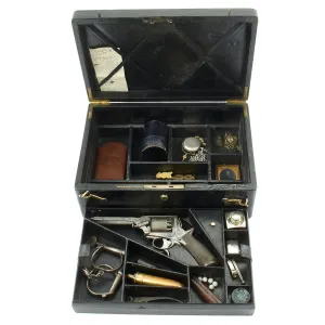 Original British Police Officer's Cased Revolver Set from Det. Sgt. William Thick - Jack the Ripper Investigator