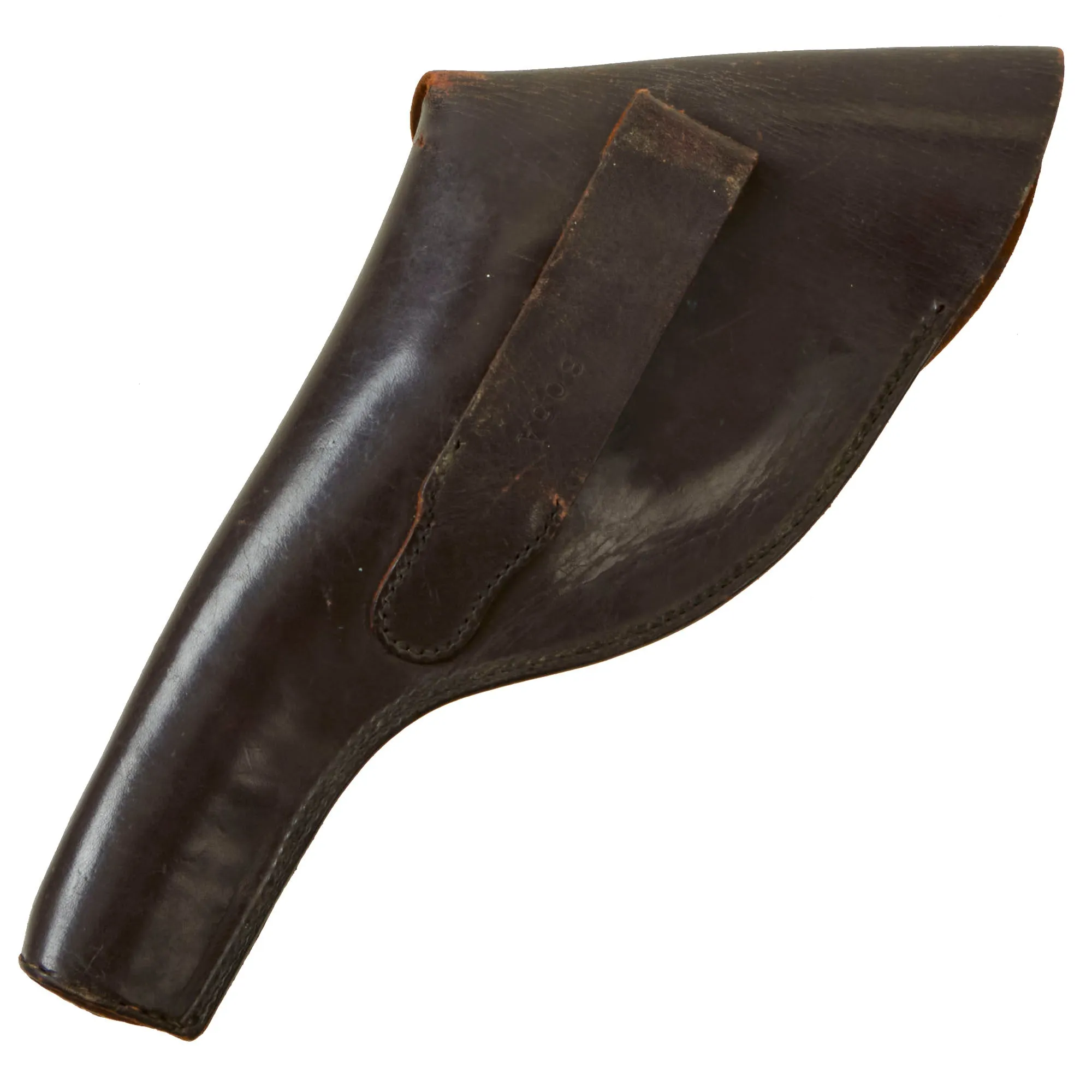 Original Imperial German Artillery Regiment Marked M1883 Reichsrevolver by Erfurt dated 1894 in Period Leather Holster - Serial 8240 l