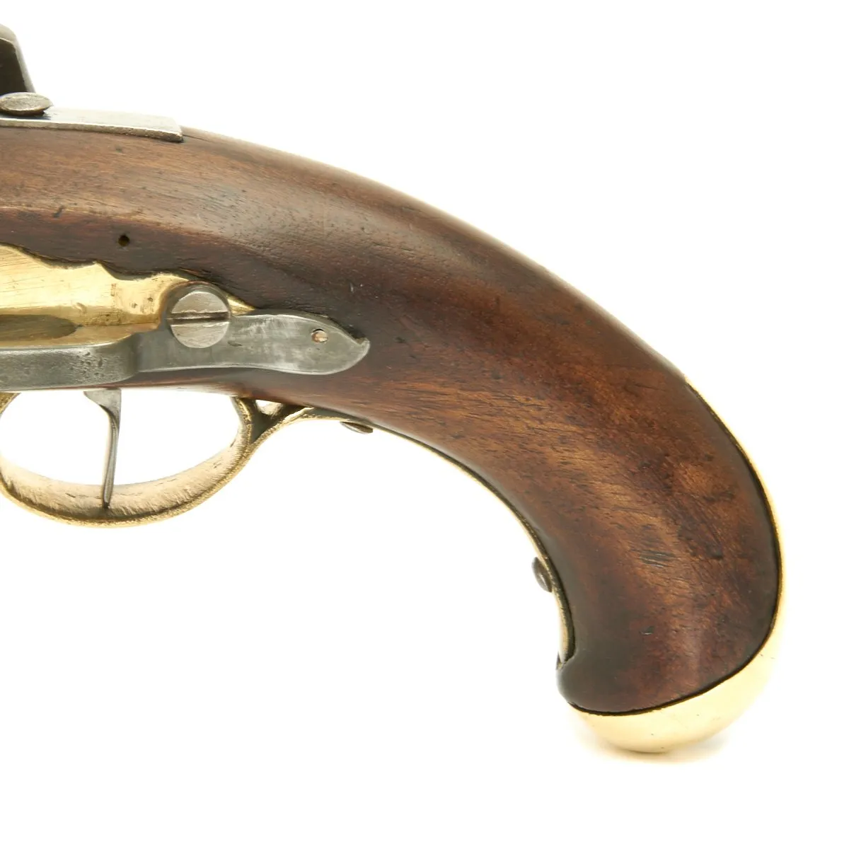 Original Spanish Napoleonic Miquelet Sea Service Pistol with Belt Hook - Circa 1812