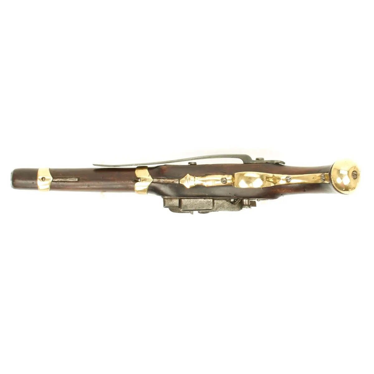 Original Spanish Napoleonic Miquelet Sea Service Pistol with Belt Hook - Circa 1812