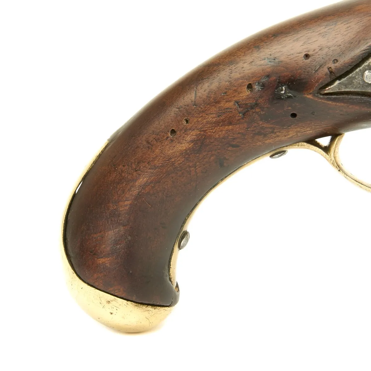 Original Spanish Napoleonic Miquelet Sea Service Pistol with Belt Hook - Circa 1812