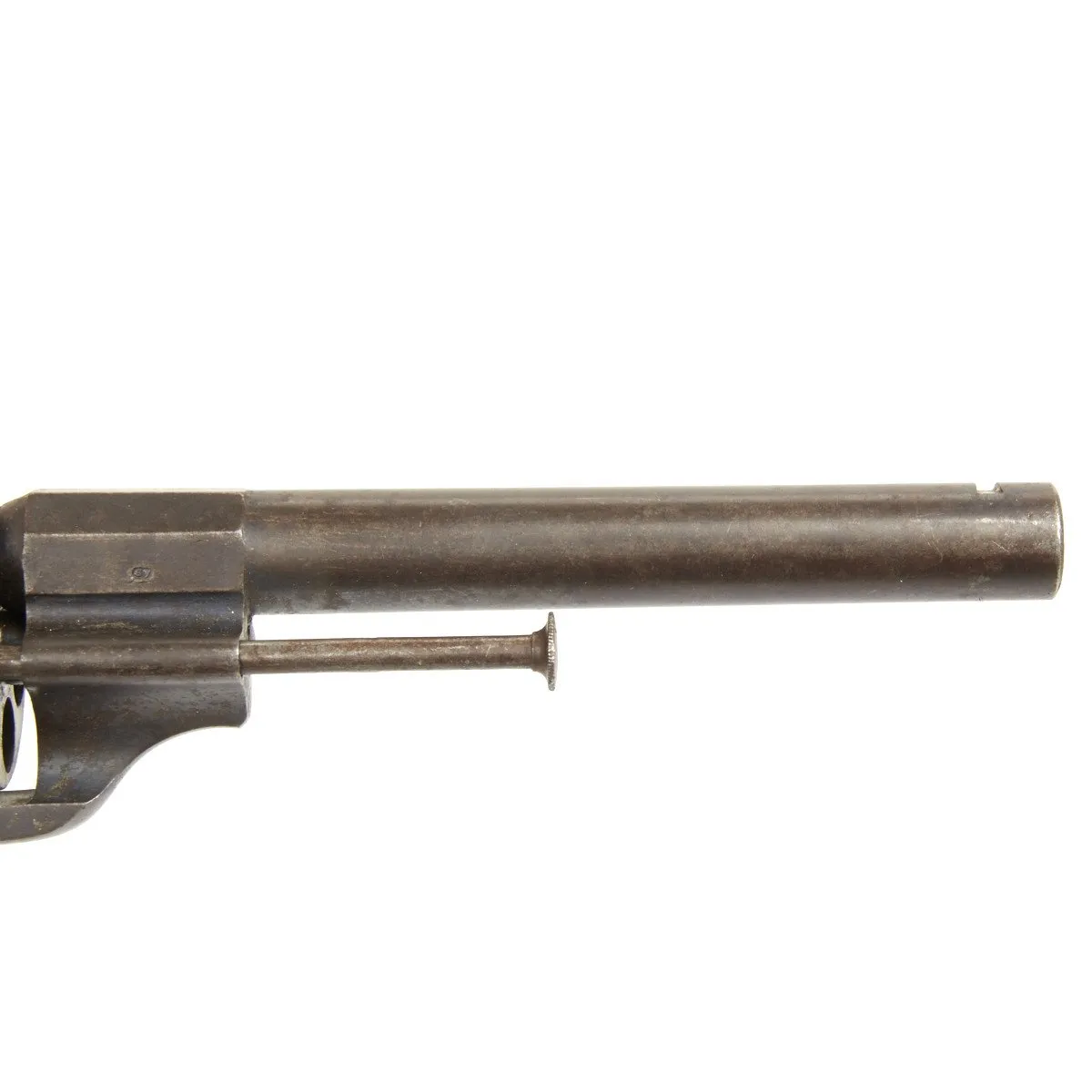 Original U.S. Civil War French M1854 Lefaucheux Cavalry Model 12mm Pinfire Revolver with Round