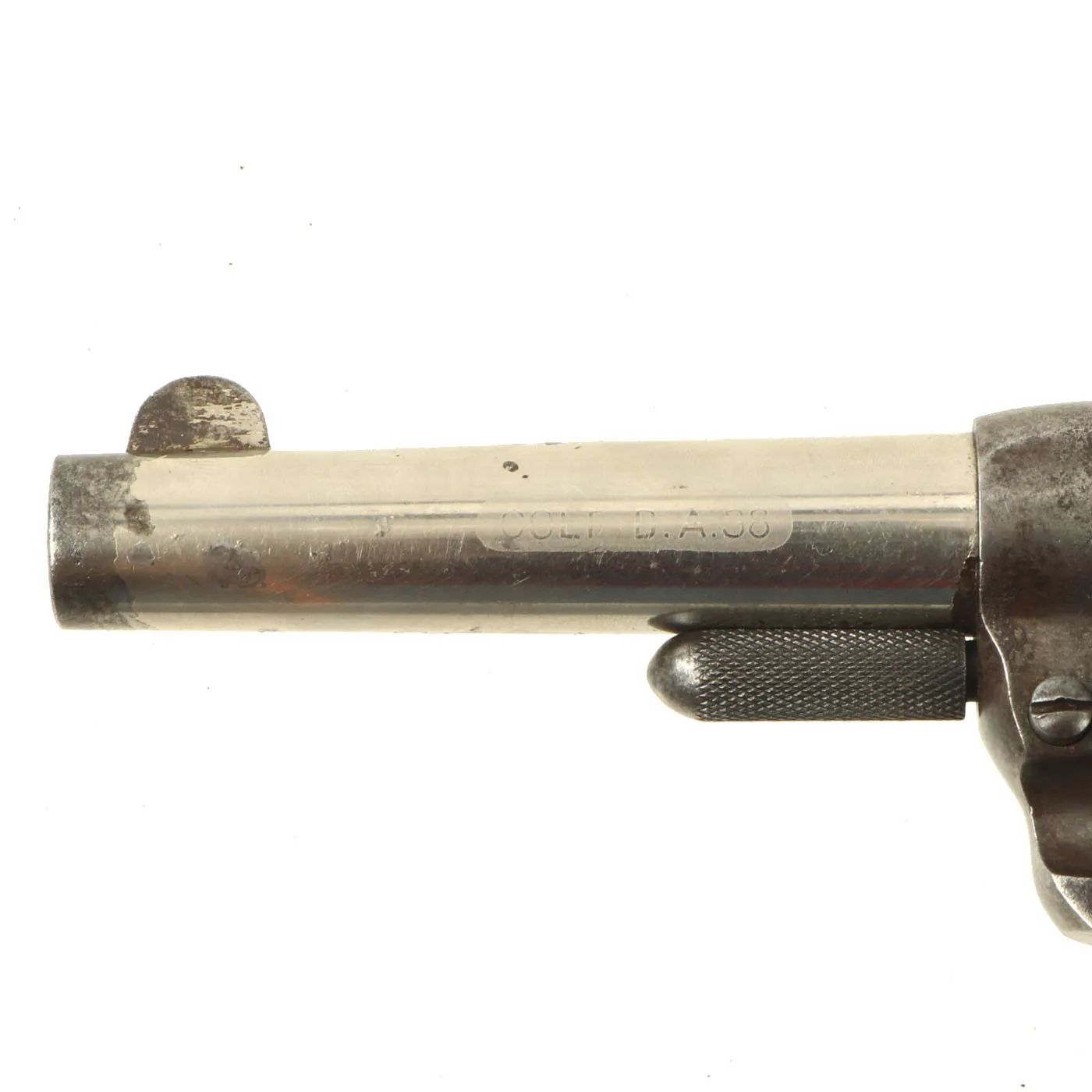 Original U.S. Colt M1877 .38cal Lightning Revolver with 3 1/2" Barrel made in 1886 - Serial 56524