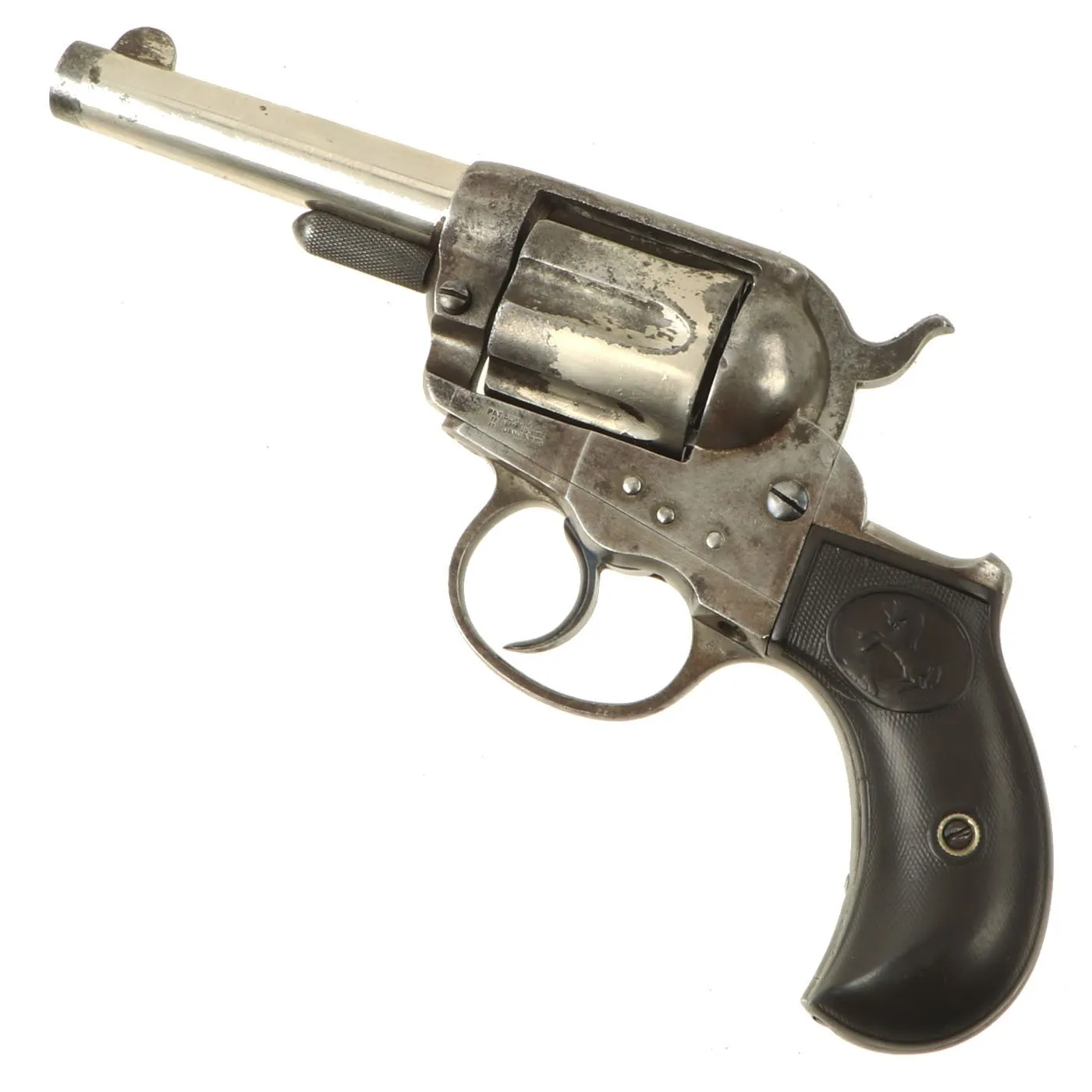 Original U.S. Colt M1877 .38cal Lightning Revolver with 3 1/2" Barrel made in 1886 - Serial 56524