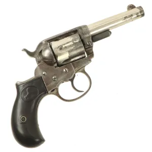 Original U.S. Colt M1877 .38cal Lightning Revolver with 3 1/2" Barrel made in 1886 - Serial 56524