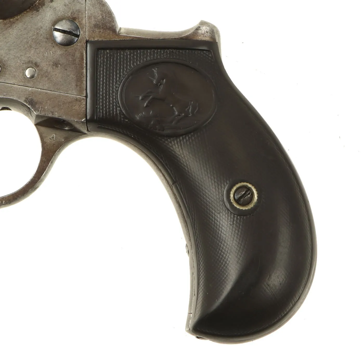 Original U.S. Colt M1877 .38cal Lightning Revolver with 3 1/2" Barrel made in 1886 - Serial 56524